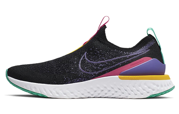 (Women) Nike Epic Phantom React Flyknit 'Black Multi' CK0819-001
