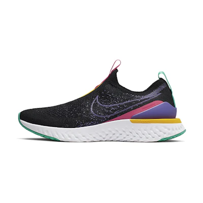 (W) Nike Epic Phantom React Flyknit 'Black Multi'