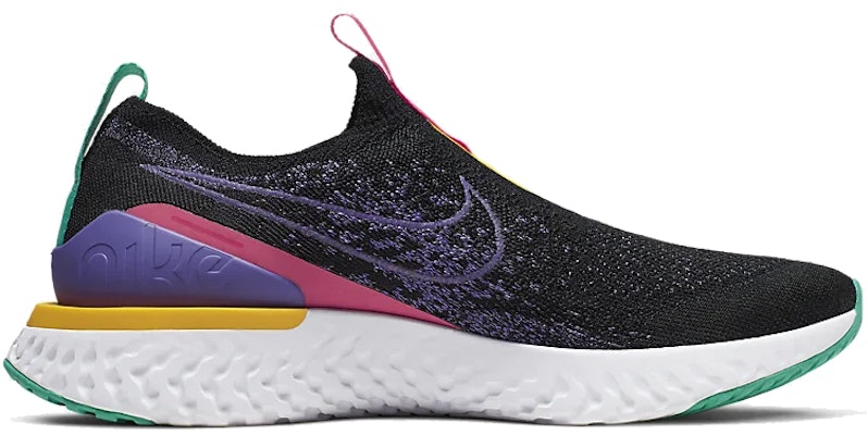 (Women) Nike Epic Phantom React Flyknit 'Black Multi' CK0819-001 Order (Women) Nike Epic Phantom React Flyknit 'Black Multi' CK0819-001