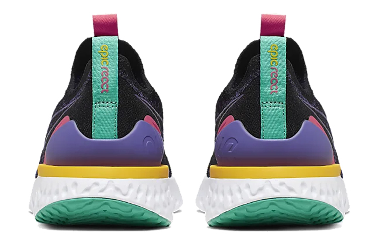 Shop (W) ナイキ エピック ファントム リアクト フライニット "ブラックマルチ" CK0819-001