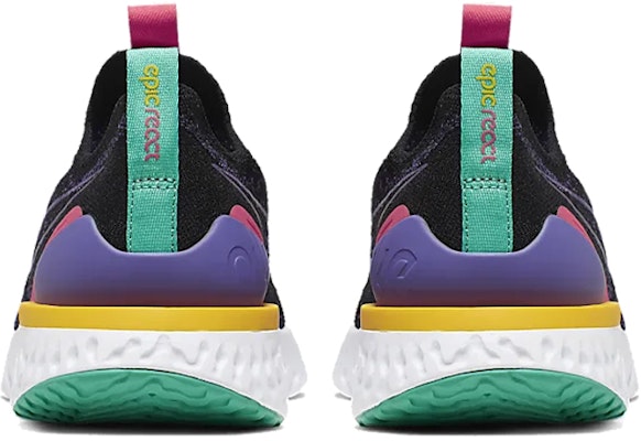 (Women) Nike Epic Phantom React Flyknit 'Black Multi' CK0819-001 Shop (Women) Nike Epic Phantom React Flyknit 'Black Multi' CK0819-001