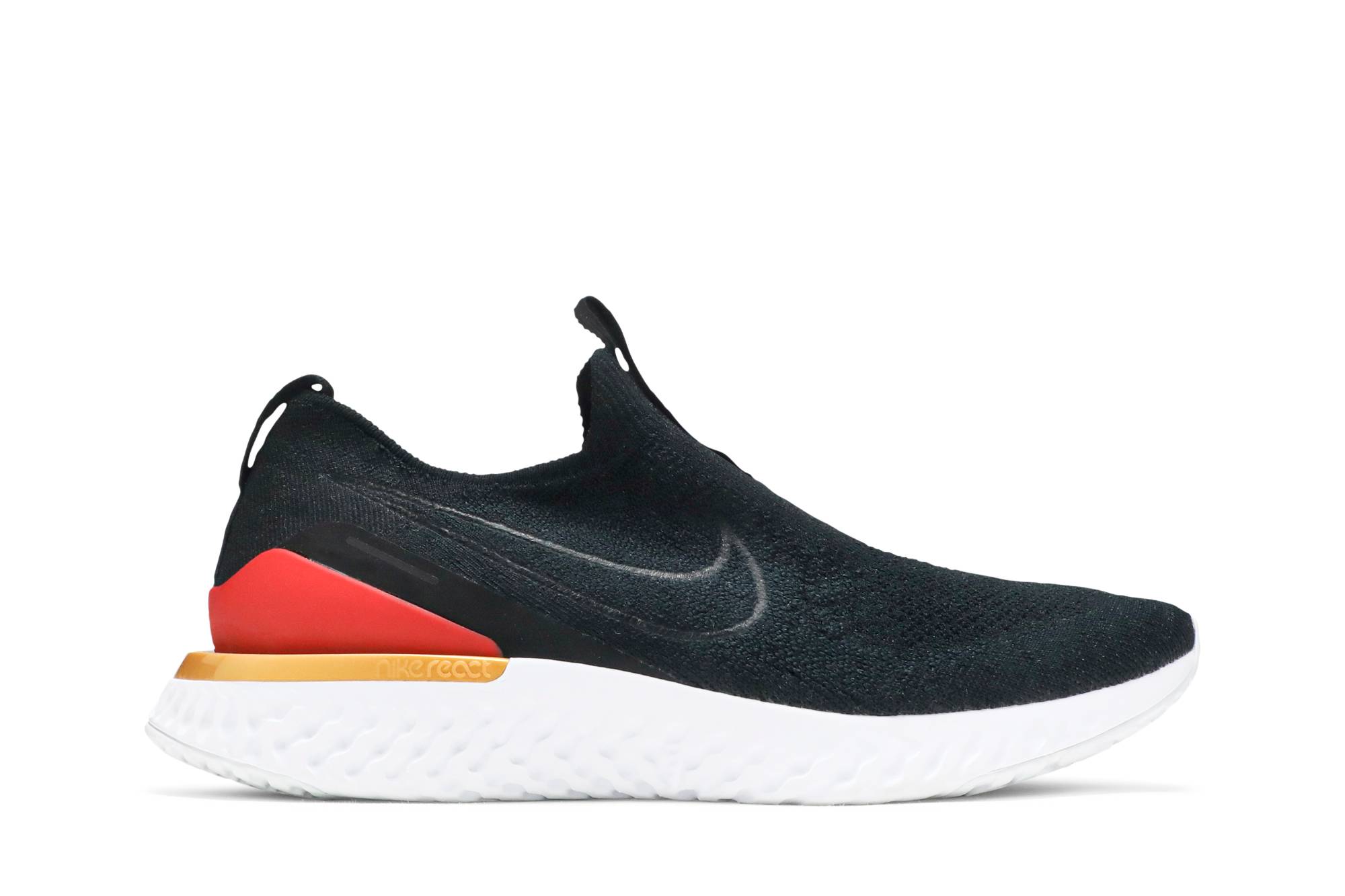 (Women) Nike Epic Phantom React Flyknit 'Black University Red' BV0415-004