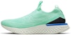 (W) Nike Epic Phantom React Flyknit 'Hyper Turquoise' - Biru Pirus Hyper BV0415-300