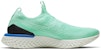 (W) Nike Epic Phantom React Flyknit 'Hyper Turquoise' - Biru Pirus Hyper BV0415-300
