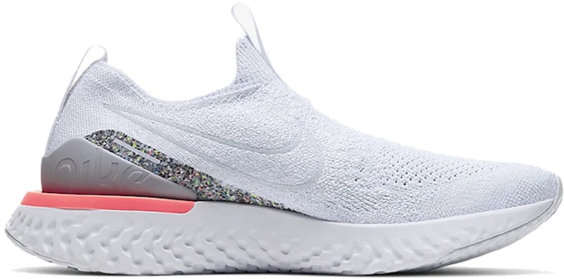 (W) Nike Epic Phantom React Flyknit AW 'Ikon Clash - Putih Lava Glow' CK0089-100 Order (W) Nike Epic Phantom React Flyknit AW 'Ikon Clash - Putih Lava Glow' CK0089-100