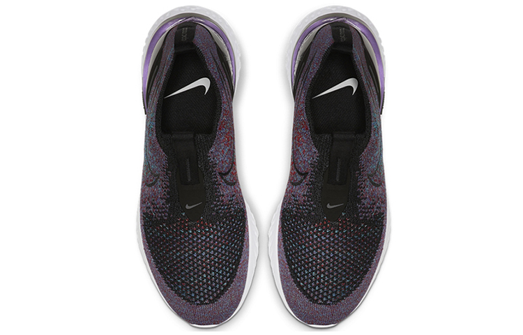 Shop (W) 耐克Epic Phantom React Flyknit 黑色大学红灵动翡翠 BV0415-002