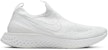 (Women) Nike Epic Phantom React Flyknit Putih Platinum Tulen BV0415-100