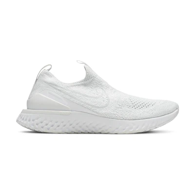 (W) Nike Epic Phantom React Flyknit White Pure Platinum