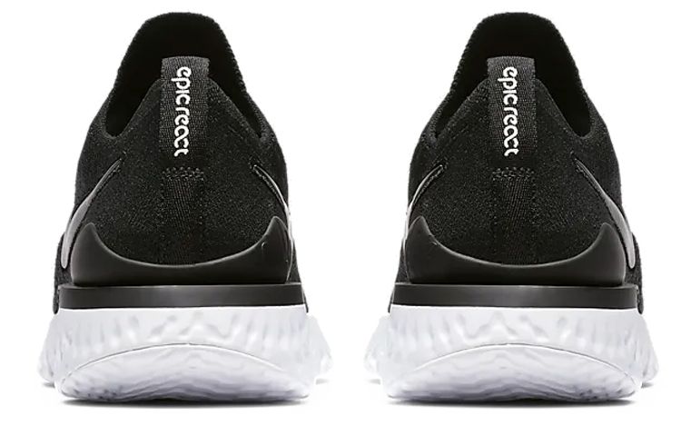 Shop (W) Nike Epic React Flyknit 2 'Hitam' BQ8927-002