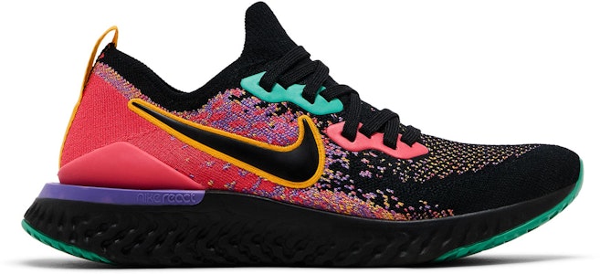 (W) Nike Epic React Flyknit 2 'Hitam Ember Glow' CK0818-001 Buy (W) Nike Epic React Flyknit 2 'Hitam Ember Glow' CK0818-001