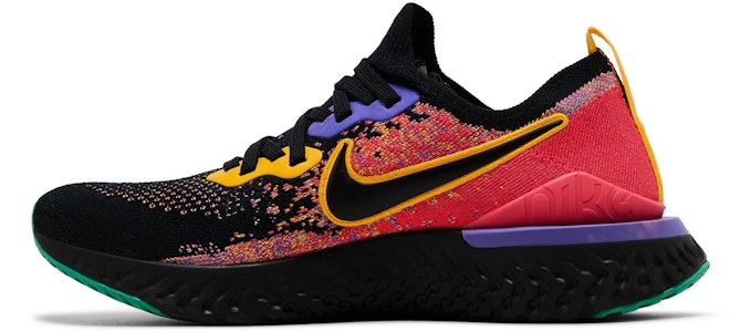 (W) Nike Epic React Flyknit 2 'Hitam Ember Glow' CK0818-001 Lookbook (W) Nike Epic React Flyknit 2 'Hitam Ember Glow' CK0818-001