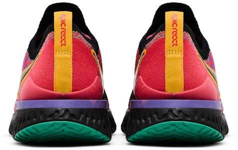 (W) Nike Epic React Flyknit 2 'Hitam Ember Glow' CK0818-001 Details for (W) Nike Epic React Flyknit 2 'Hitam Ember Glow' CK0818-001