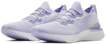 Lookbook (W) Nike Epic React Flyknit 2 'Lavender Mist' - Kasut Lari Lavender Mist Nike BQ8927-501
