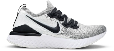 (Women) Nike Epic React Flyknit 2 'Oreo' BQ8927-102 (Women) Nike Epic React Flyknit 2 'Oreo' BQ8927-102