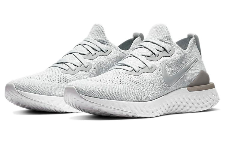 Lookbook (W) Nike Epic React Flyknit 2 ''Pure Platinum'' Herren Damen Sneaker BQ8927-004