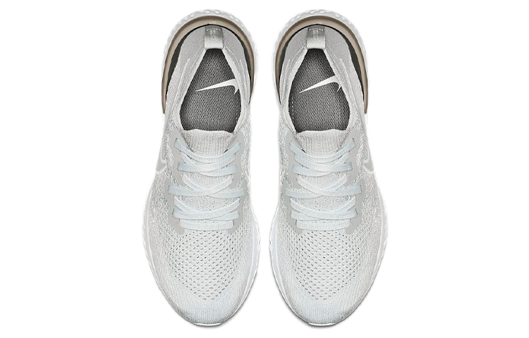 Shop (W) Nike Epic React Flyknit 2 'Platino Puro' BQ8927-004