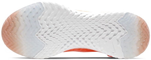 Nike Epic React Flyknit 2 低筒 跑步鞋 女款 白橙 Details for Nike Epic React Flyknit 2 低筒 跑步鞋 女款 白橙