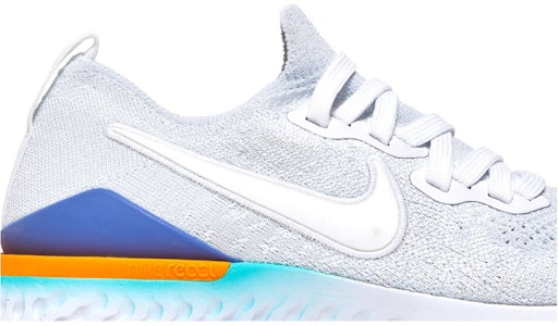(W) Nike Epic React Flyknit 2 'Putih Hyper Jade Ember Glow' BQ8927-104 Order (W) Nike Epic React Flyknit 2 'Putih Hyper Jade Ember Glow' BQ8927-104