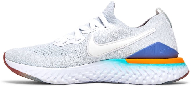 (W) Nike Epic React Flyknit 2 'Putih Hyper Jade Ember Glow' BQ8927-104 Lookbook (W) Nike Epic React Flyknit 2 'Putih Hyper Jade Ember Glow' BQ8927-104