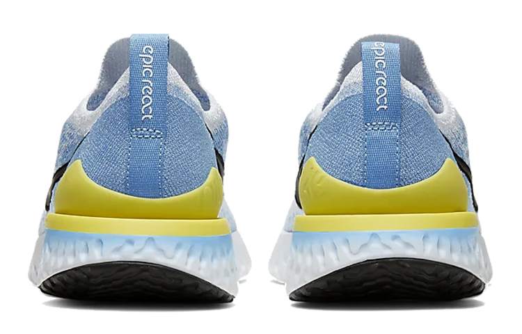 Shop (W) 나이키 에픽 리액트 플라이니트 2 '화이트 라이트 블루' BQ8927-106