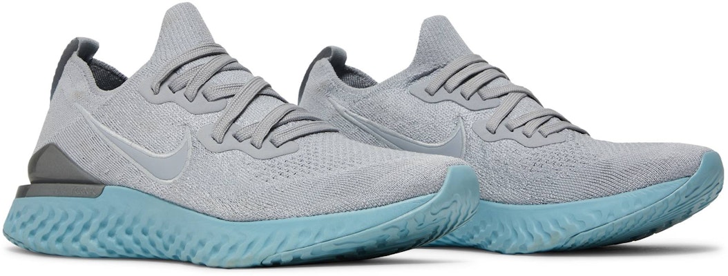 (W) Nike Epic React Flyknit 2 'Abu Serigala Laut Bliss' BQ8927-007 Cheap (W) Nike Epic React Flyknit 2 'Abu Serigala Laut Bliss' BQ8927-007