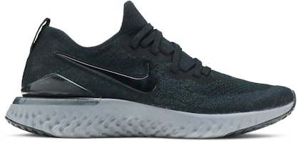 (Women) Nike Epic React Flyknit 2 Black Anthracite BQ8927-001 (Women) Nike Epic React Flyknit 2 Black Anthracite BQ8927-001
