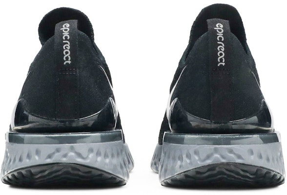 (W) Nike Epic React Flyknit 2 Negro Antracita BQ8927-001 Details for (W) Nike Epic React Flyknit 2 Negro Antracita BQ8927-001