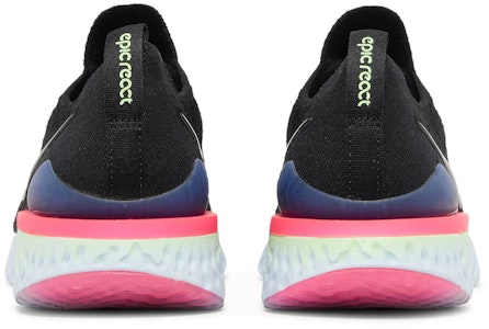 Kasut Nike Epic React Flyknit 2 Hitam Sapphire Pink BQ8927-003 Wanita Details for Kasut Nike Epic React Flyknit 2 Hitam Sapphire Pink BQ8927-003 Wanita