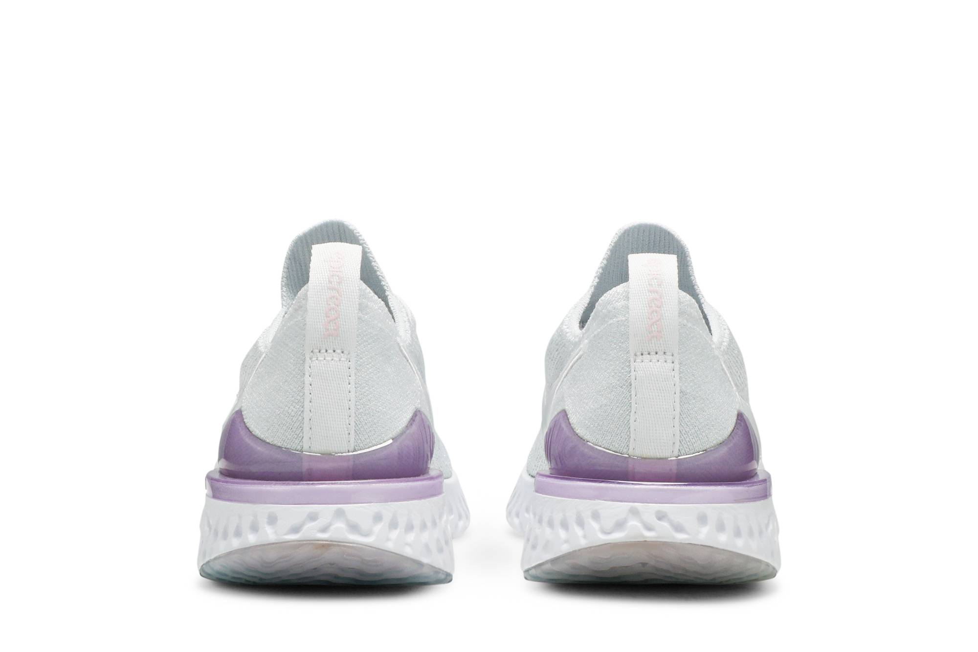 Nike epic react flyknit 2 white and purple sale