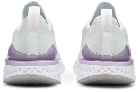 (Wanita) Nike Epic React Flyknit 2 Putih Merah Jambu BQ8927-101 Details for (Wanita) Nike Epic React Flyknit 2 Putih Merah Jambu BQ8927-101