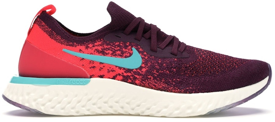 (W) Nike Epic React Flyknit 'Bordeaux' Lelaki Wanita Kasut Sukan AR5518-600 Buy (W) Nike Epic React Flyknit 'Bordeaux' Lelaki Wanita Kasut Sukan AR5518-600