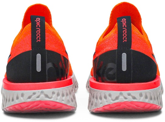 Nike Epic React Flyknit 1 低筒 跑步鞋 女款 橘色 Details for Nike Epic React Flyknit 1 低筒 跑步鞋 女款 橘色