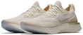 Kasut Nike Epic React Flyknit 'Light Cream' Wanita AQ0070-201