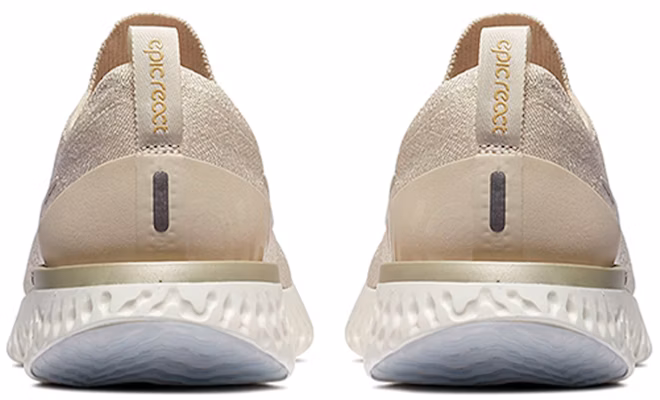 (Women) Nike Epic React Flyknit 'Light Cream' AQ0070-201 Lookbook (Women) Nike Epic React Flyknit 'Light Cream' AQ0070-201