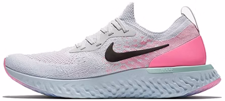 (Women) Nike Epic React Flyknit 'Pink' AQ0070-007 (Women) Nike Epic React Flyknit 'Pink' AQ0070-007