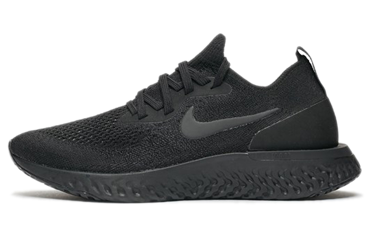 (Women) Nike Epic React Flyknit 'Triple Black' AQ0070-003