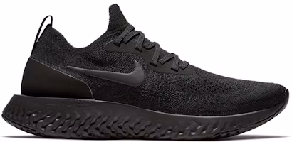 (Women) Nike Epic React Flyknit 'Triple Black' AQ0070-003 (Women) Nike Epic React Flyknit 'Triple Black' AQ0070-003