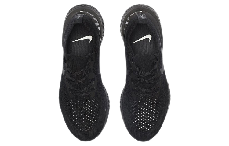 Lookbook (W) Nike Epic React Flyknit 'Triple Black' Sepatu Pria Hitam AQ0070-003