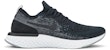 (Wanita) Nike Epic React Flyknit Hitam Kelabu Gelap AQ0070-001