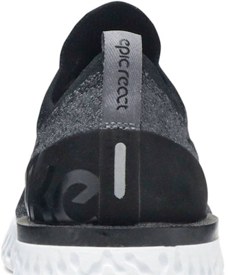 (Women) Nike Epic React Flyknit Black Dark Grey AQ0070-001 Sizing (Women) Nike Epic React Flyknit Black Dark Grey AQ0070-001