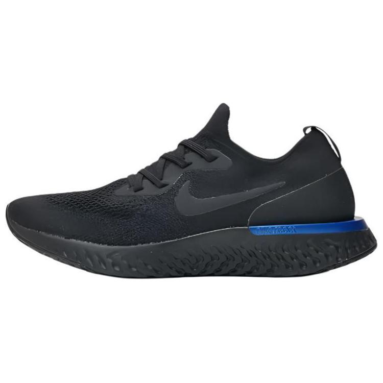 (Women) Nike Epic React Flyknit Black Racer Blue AQ0070-004