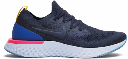 (Women) Nike Epic React Flyknit College Navy AQ0070-400 (Women) Nike Epic React Flyknit College Navy AQ0070-400