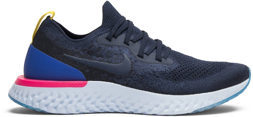 (Women) Nike Epic React Flyknit College Navy AQ0070-400 Buy (Women) Nike Epic React Flyknit College Navy AQ0070-400