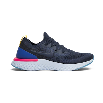 (W) Nike Epic React Flyknit College Navy