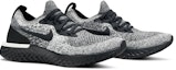Cheap (Wanita) Nike Epic React Flyknit Cookies & Cream AQ0070-011