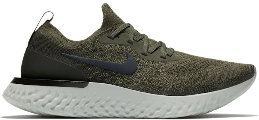 Buy Women Nike Epic React Flyknit Olive AQ0070 300 Novelship