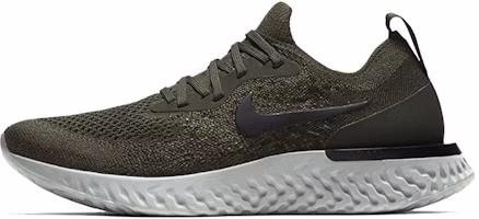 (Women) Nike Epic React Flyknit Olive AQ0070-300 (Women) Nike Epic React Flyknit Olive AQ0070-300