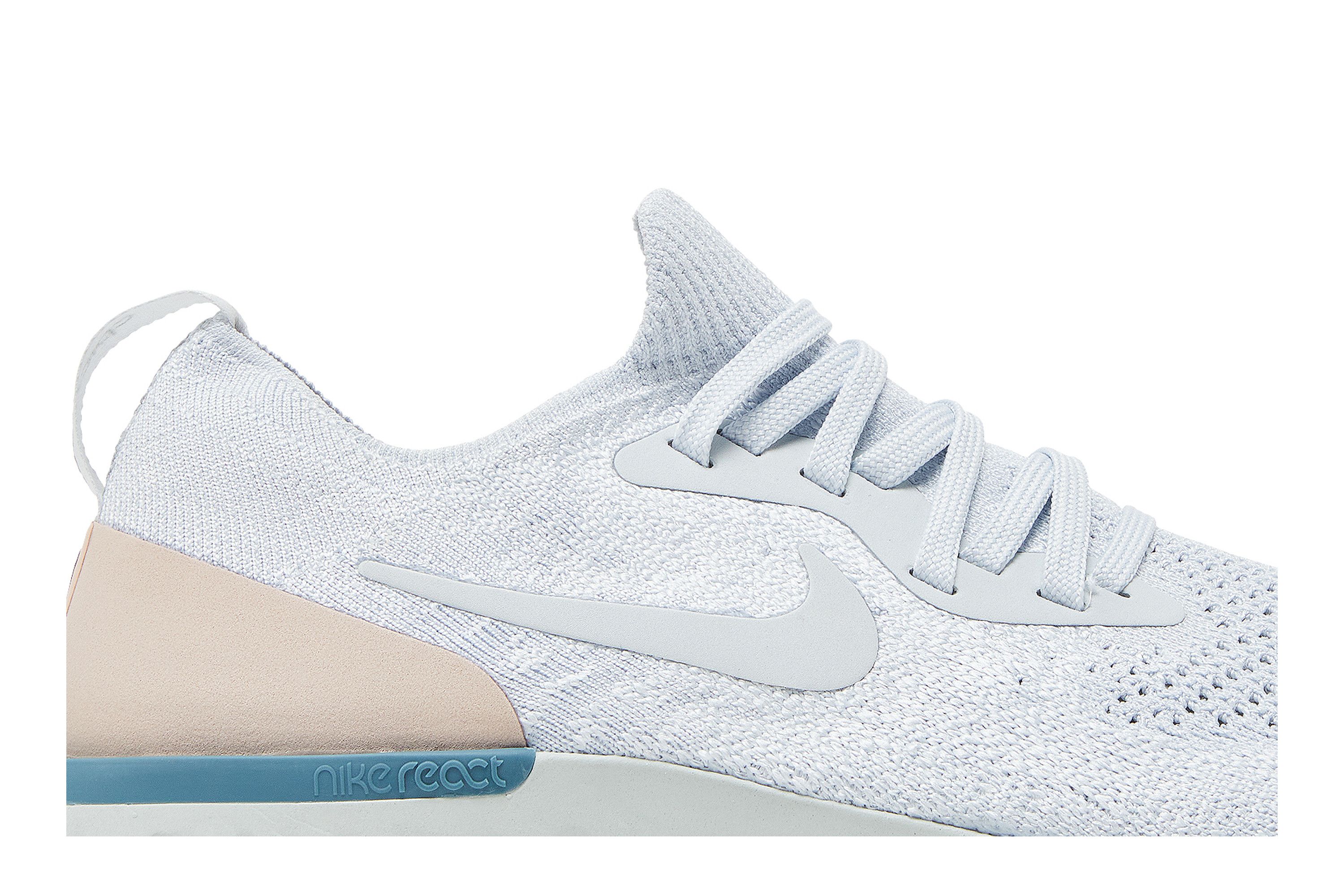 Order (W) Nike Epic React Flyknit Platino Celeste Teal Celestiale AQ0070-014