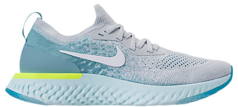 Buy (W) Nike Epic React Flyknit Volt Glow Herren/Damen Sneaker AQ0070-008
