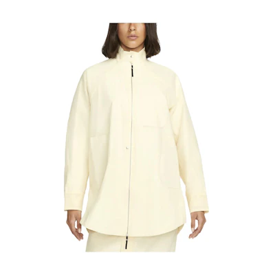 (Women) Nike ESC Asymmetrical Zip Jacket Coconut Milk. DR5399-113
